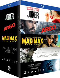 Best of the Decade | Joker / Argo / Mad Max: Fury Road / American Sniper / Gravity  |   Blu-Ray